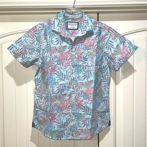 Men’s Free Planet Hawaiian Shirt Size Large New Without Tags